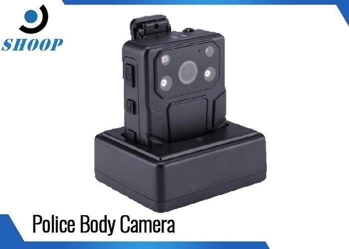 Tragbarer Sensor Polizeieinrichtungs-Kameras CMOS OV4689 mit 360 Grad-drehbarem Metallclip