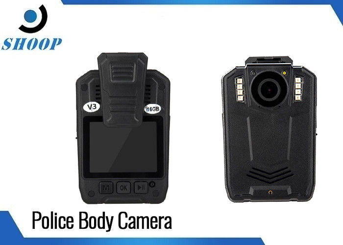 Körper-Kamera-Recorder 128GB F2.0 33 Megapixel für Polizeibeamten